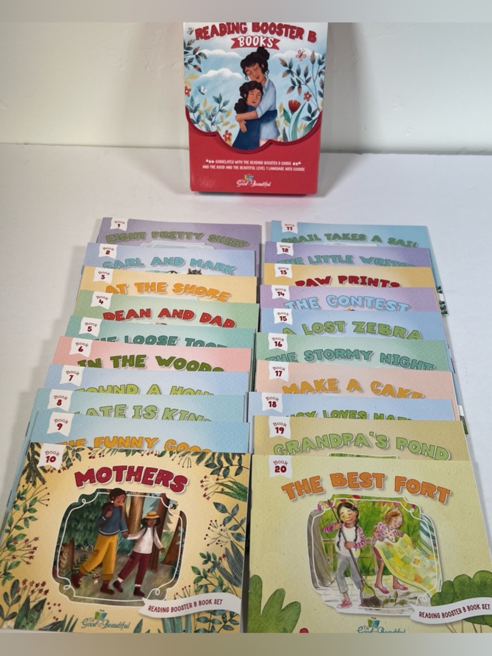 The Good & The Beautiful Language Arts Reading Booster B Book Set Complete